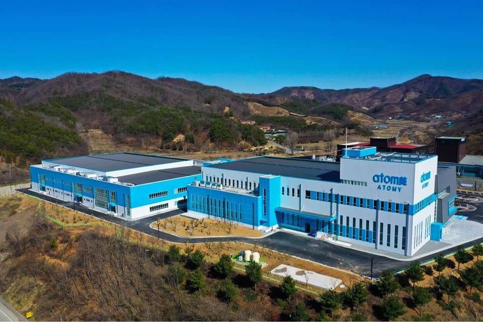 Usine Atomy en Corée