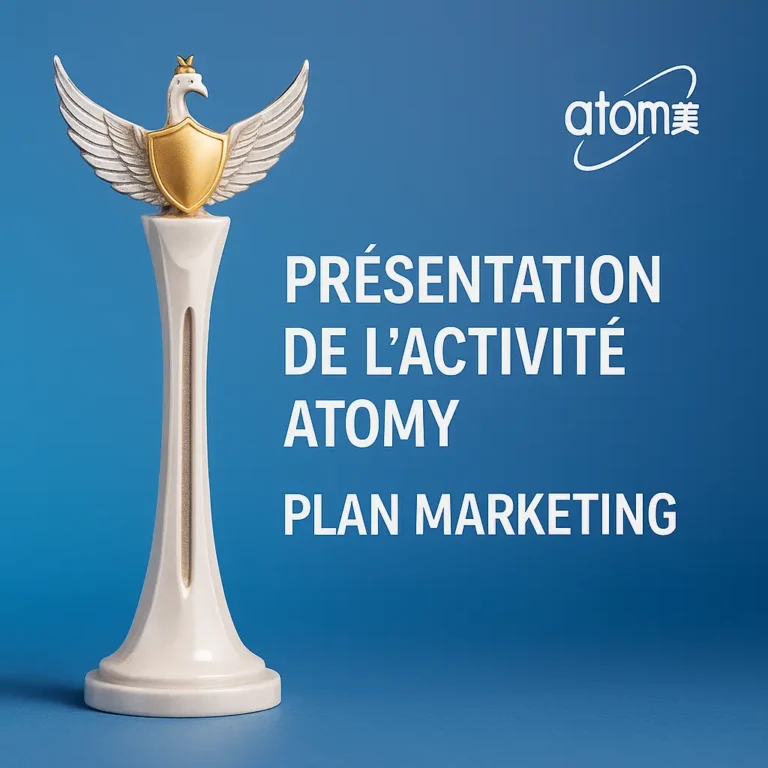 MLM Atomy plan marketing sans frais